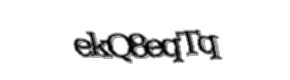 Security check image, please type the characters shown