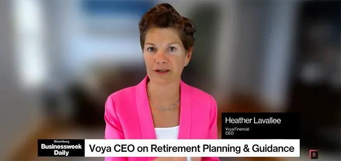 Heather Lavallee, CEO of Voya Financial on Bloomberg Businessweek