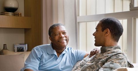 Military, On Leave, Returning Soldier