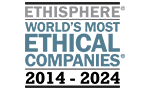 Ethisphere World's Most Ethical Companies 2014-2024