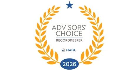 2026 NAPA Advisors’ Choice Awards – Recordkeeper
