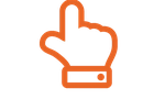 icon of a finger pointing
