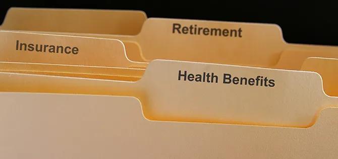 Employee benefits folders