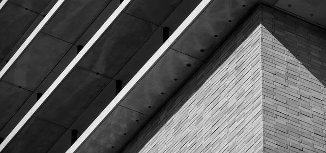 Abstract background architecture lines. modern architecture detail