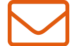 Orange email icon