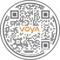 QR code for Voya mobile app