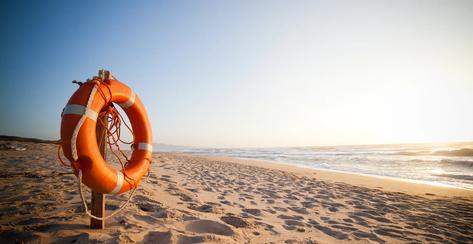 Life Buoy in sunset; Shutterstock ID 163784399; Purchase Order: ; Job: none; Client/Licensee: ; Other: