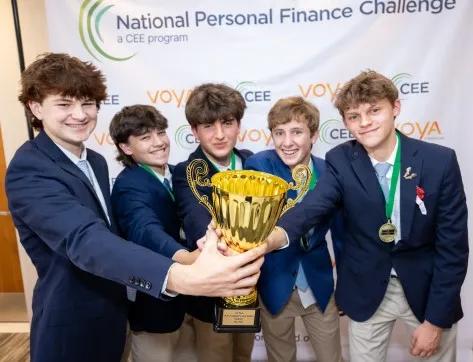 First place winners of the 2024 National Personal Finance Challenge