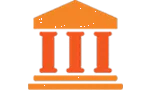 Orange government icon
