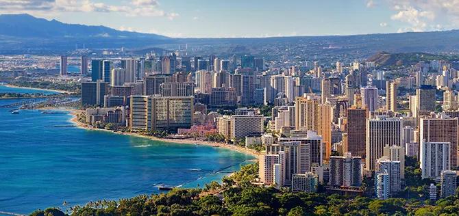 Honolulu city, Oahu